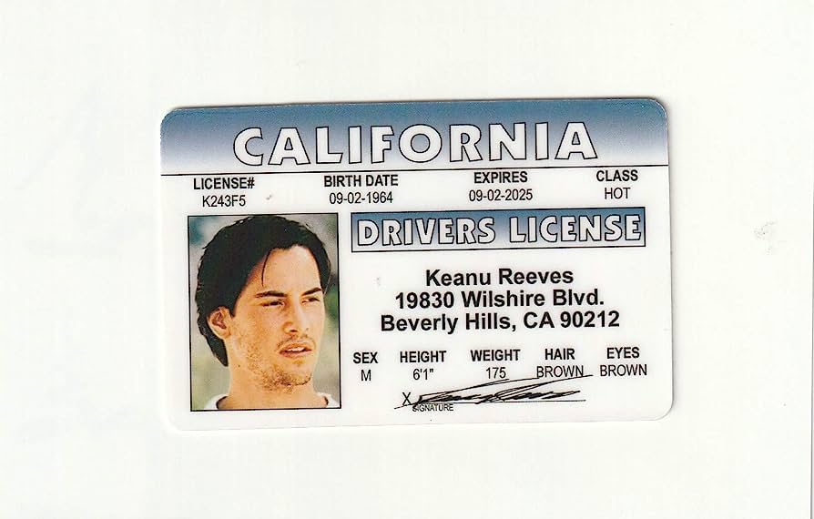 California Fake Id Front And Back