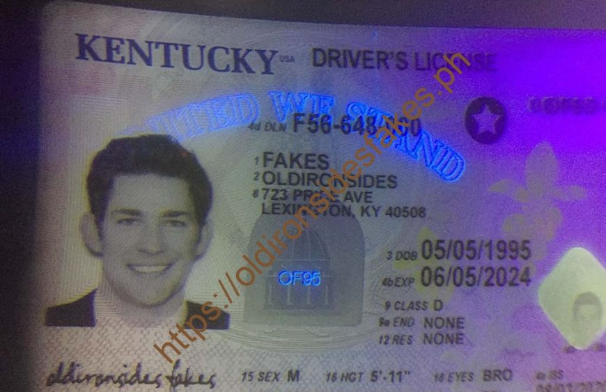 Kentucky Scannable Fake Id Maker
